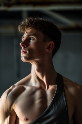 Muscle and Marble: Evan Charlton's Pose in the Industrial Studio