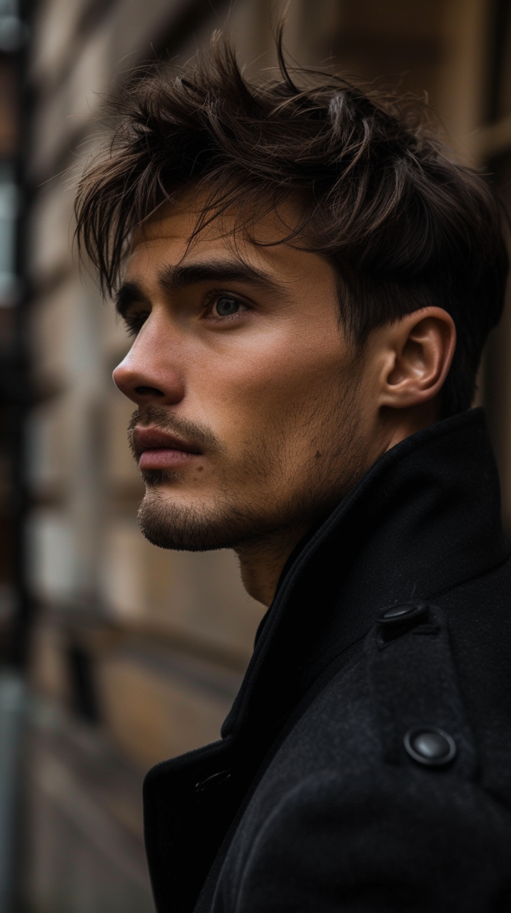 Urban Elegance: Alexander Kucharsky in Black - A Vision of Timeless ...