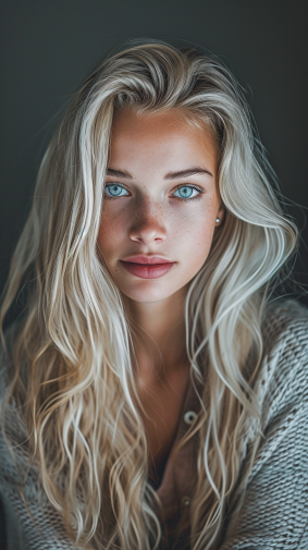 Anna's Perfect Eyes: A Portrait of the Superflat Beauty