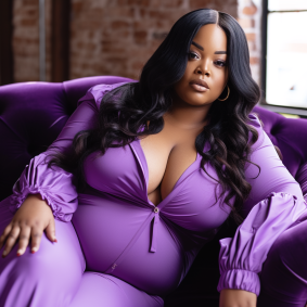 Empowering Beauty: Portrait of Confidence