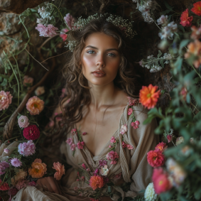 Floral Reverie: Anka Zhuravleva Embracing Neo-Romanticism