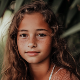 Freckled Radiance: Elinor's Neoplastic Smile