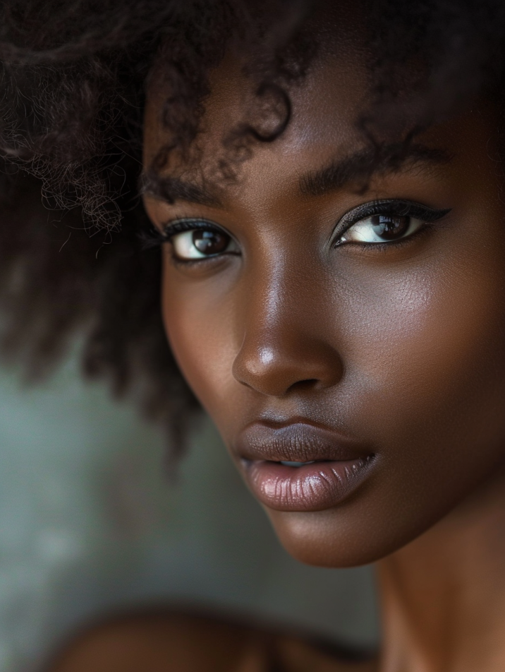 Glorious Afro: Capturing Black Beauty in a Windy Moment | iFoto