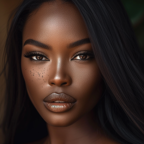 Graceful Elegance: A Haitian Beauty in Harlem Renaissance