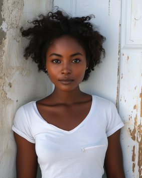 Harlem Queen: Portrait of Chinwe Chukwuogo-Roy, Representing Jamaican Beauty in the Renaissance Era