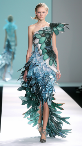 Leaf Couture: Fantasy Fashion on the Runway