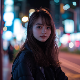 Neoism Glow: Fan Qi Captures Tokyo Night