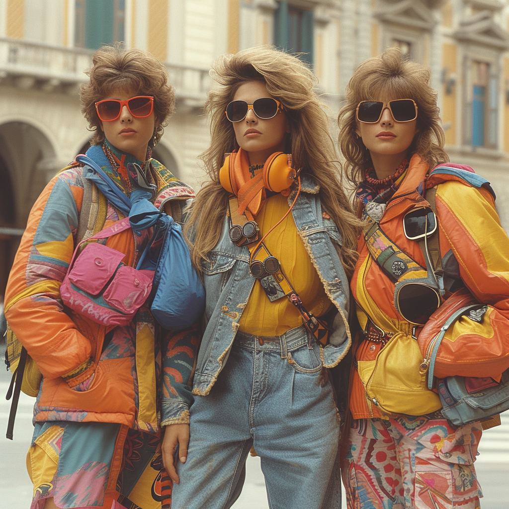 Neon Dream: Retro Revival Of The 90s - A Colorized Ode To Fashion By ...