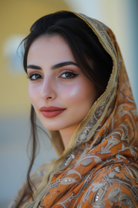 Qajar Elegance: The Beauty of Ayshia Taşkın
