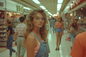 RetroFuturism Revived: Barbara Greg in Timeless '70s Style