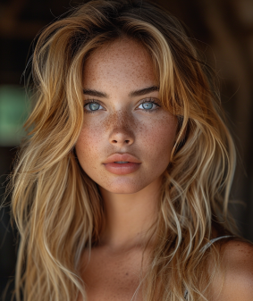 Serious Beauty: Anna Katharina Block and Her Freckled Portrait | iFoto