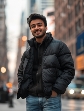 Ahmed in Urban Charm: Embracing Culture and Style at f 1.8