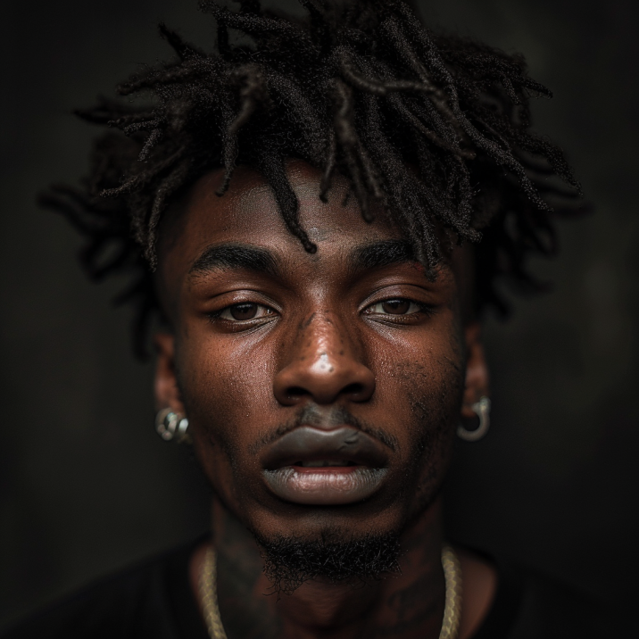 Art Green The Bold Expression of South African Teenage Model in Harlem