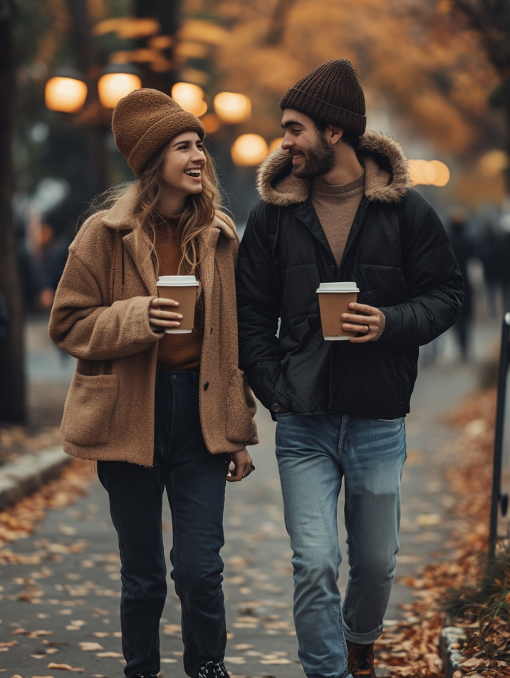 Autumn Stroll: Neo-Romanticism in a Greek Teenage Model's Morning Chat ...