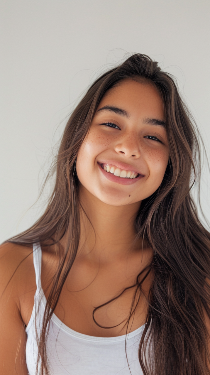 Bright Smiles in Guatemalan Bikini Model Portrait by Brigette Barrager
