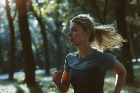 Forest Grace: Eszter Mattioni Embracing Nature's Strength