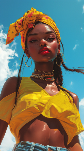 Golden Horizon: Afrofuturism through the Lens of Chinwe Chukwuogo-Roy
