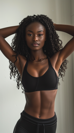 Harlem Renaissance Revival: Alexis Belle in Polaroid