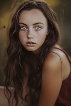 Island Gaze: A Samoan Beauty in Natural Light