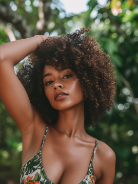 Lush Beauty: Ghanaian Sensuality in Nature