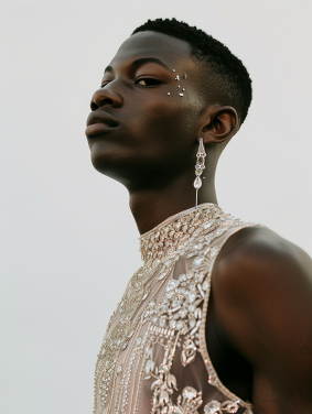 Neo-Orisha: Ethereal Afrofuturism Portrait by Chinwe Chukwuogo-Roy