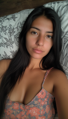 Portrait of Aramenta Dianthe Vail in Au Naturel Beauty