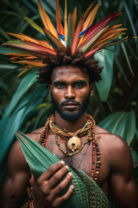 Radiant Roots: A Modern Portrait of Jamaican Heritage Through Chinwe Chukwuogo-Roy's Lens