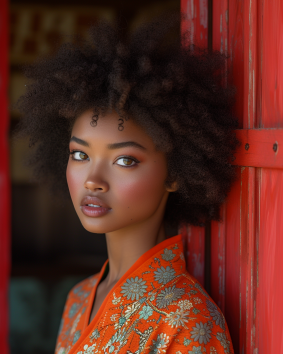 Red Door of Afrofuturism: Chinwe Chukwuogo-Roy's Vision Captured by Kai Carpenter