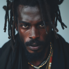 Regal Rebellion: The Enigmatic Gaze of a Jamaican Male Model in the Era of the Black Arts Movement