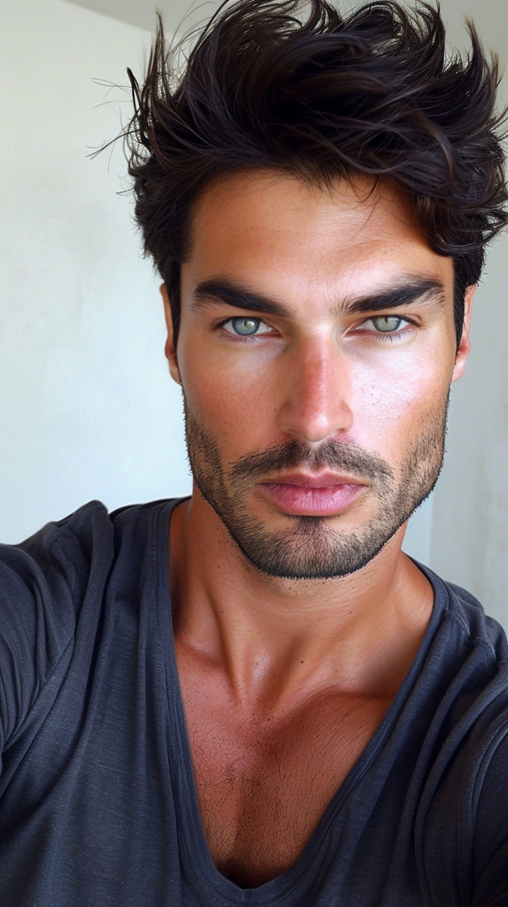 Sculpted Perfection: The Serbian Male Model Embodying Classical ...