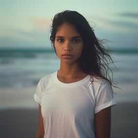 Serbian Surfer: The Enchanting Beauty of Christabel Dennison