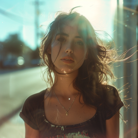 Serenity Captured: Charlotte Harding's Timeless Elegance through the Lens