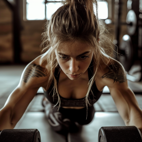Strength Beyond Borders: Claire Falkenstein's Superflat Swedish Fitness Model