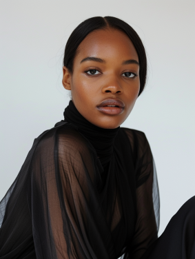 Symmetry in Black: The Stunning Portrait of Chinwe Chukwuogo-Roy